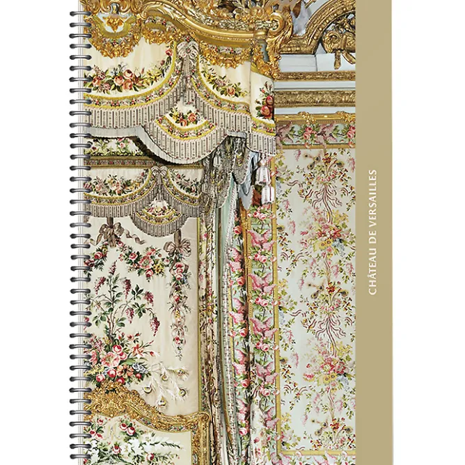 Boutiques de musées Cahier à spirale Château de Versailles - Chambre de la reine Marie-Antoinette Discount