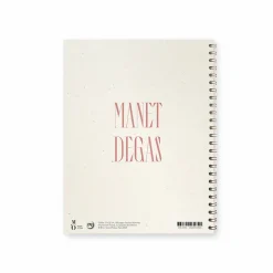 Cahiers Et Carnets<Boutiques de musées Cahier à spirale Édouard Manet / Edgar Degas - Femme dans un tub, 1878 / Le Tub, 1886