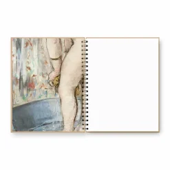Cahiers Et Carnets<Boutiques de musées Cahier à spirale Édouard Manet / Edgar Degas - Femme dans un tub, 1878 / Le Tub, 1886