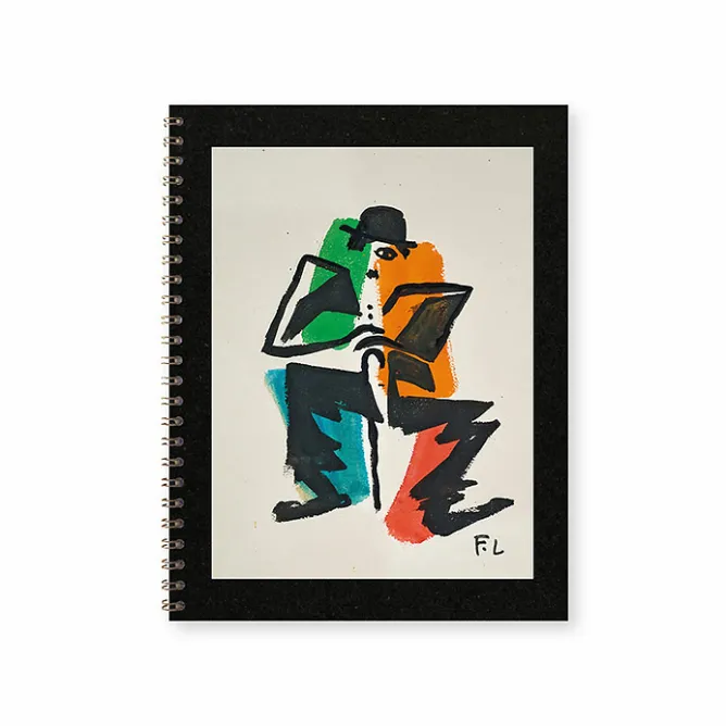 Cahiers Et Carnets<Boutiques de musées Cahier à spirale Fernand Léger - Charlot, 1949