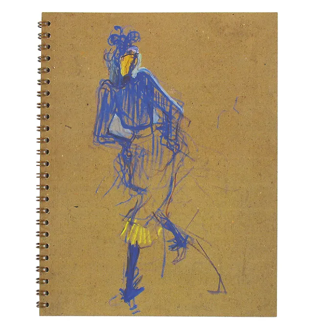Cahiers Et Carnets<Boutiques de musées Cahier à spirale Henri De Toulouse Lautrec - Jane Avril