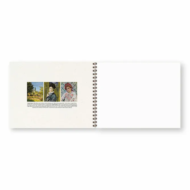 Boutiques de musées Cahier à spirale Léon Monet. Frère de l'artiste et collectionneur Outlet