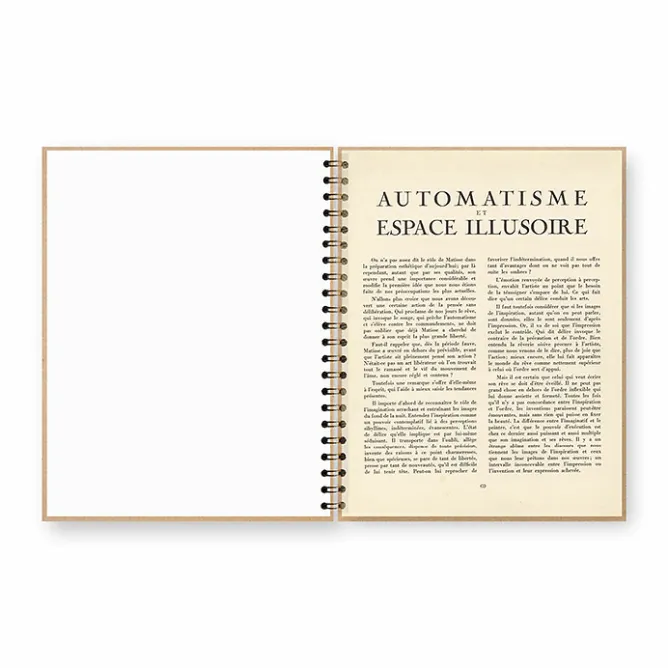 Cahiers Et Carnets<Boutiques de musées Cahier à spirale Matisse. Cahiers d'art, le tournant des années 30