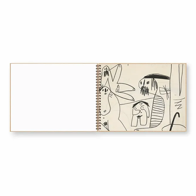 Cahiers Et Carnets<Boutiques de musées Cahier à spirale Pablo Picasso - Carnet d'études pour Le Déjeuner sur l'herbe, 1962