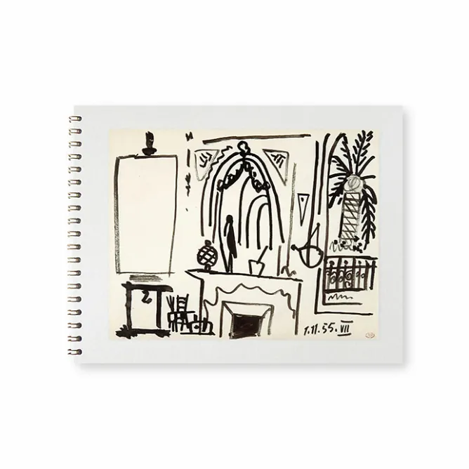 Cahiers Et Carnets<Boutiques de musées Cahier à spirale Pablo Picasso - Atelier de La Californie, Villa de Picasso et Jacqueline à Cannes, 1955