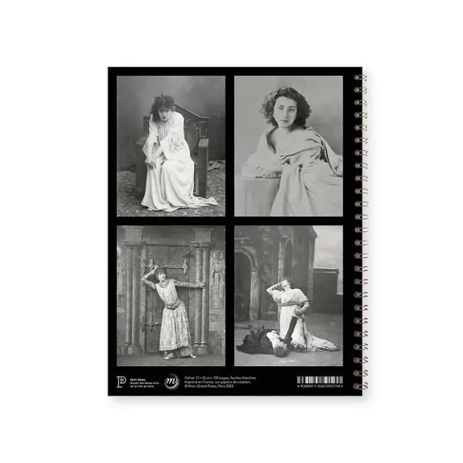 Cahiers Et Carnets<Boutiques de musées Cahier à spirale William Downey - Sarah Bernhardt, 1902