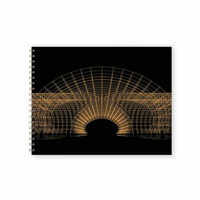 Boutiques de musées Cahier à spirale Wilmotte - Étude filaire du Grand Palais éphémère Online