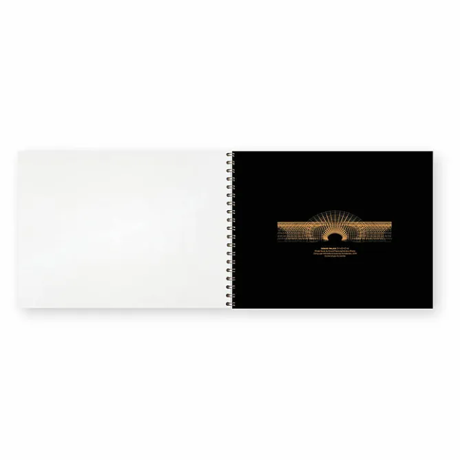 Boutiques de musées Cahier à spirale Wilmotte - Étude filaire du Grand Palais éphémère Online