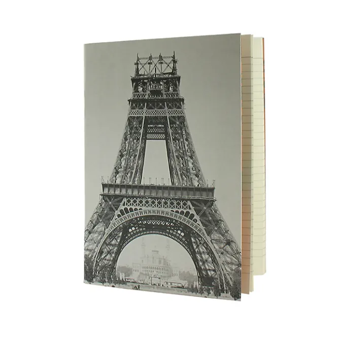 Boutiques de musées Cahier Tour Eiffel en construction Discount