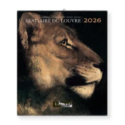 Calendriers Et Agendas<Boutiques de musées Calendrier 2026 - Bestiaire du Louvre - 15,5x18cm