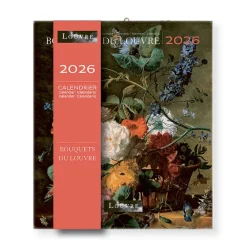 Boutiques de musées Calendrier 2026 - Bouquets du Louvre - 15,5x18cm Hot