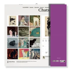 Boutiques de musées Calendrier 2026 - Chats - 30x30 cm Clearance