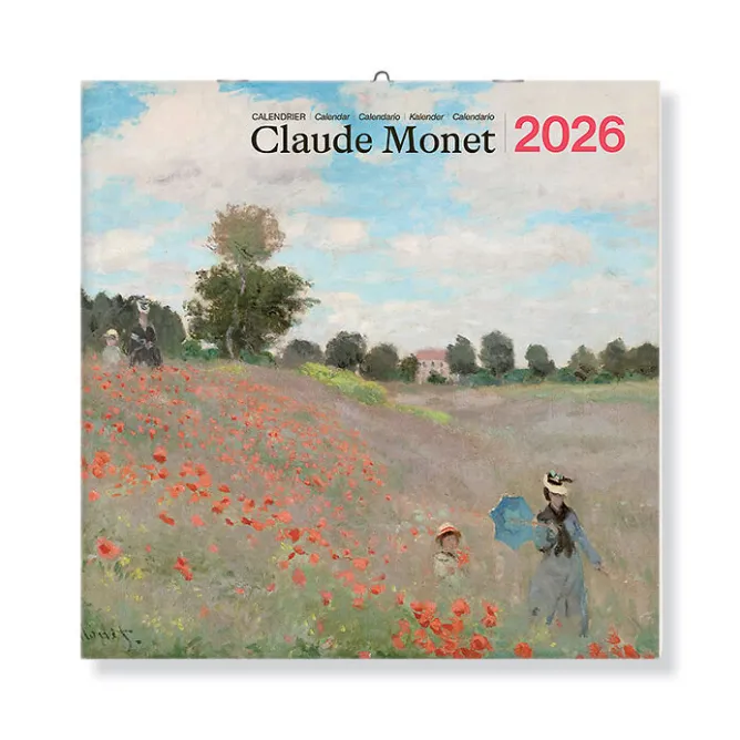 Boutiques de musées Calendrier 2026 - Claude Monet - 30x30 cm Sale