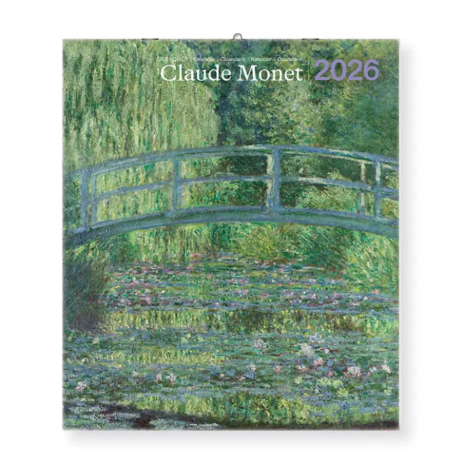 Boutiques de musées Calendrier 2026 - Claude Monet - 15,5x18cm Outlet