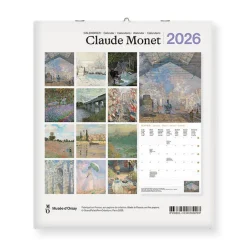 Boutiques de musées Calendrier 2026 - Claude Monet - 15,5x18cm Outlet