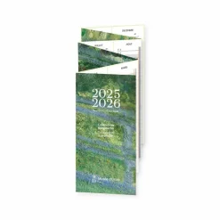 Calendriers Et Agendas<Boutiques de musées Calendrier panorama 16 mois Claude Monet - Le Bassin aux nymphéas, harmonie verte, 1899, Sept. 2025 - Déc. 2026