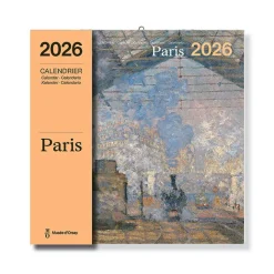 Calendriers Et Agendas<Boutiques de musées Calendrier 2026 - Paris Peintures - 30x30 cm