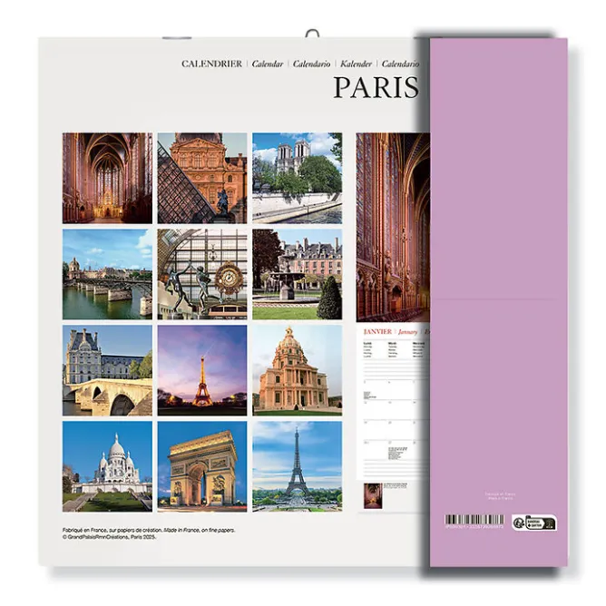Calendriers Et Agendas<Boutiques de musées Calendrier 2026 - Paris Photos - 30x30 cm