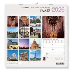 Calendriers Et Agendas<Boutiques de musées Calendrier 2026 - Paris Photos - 30x30 cm