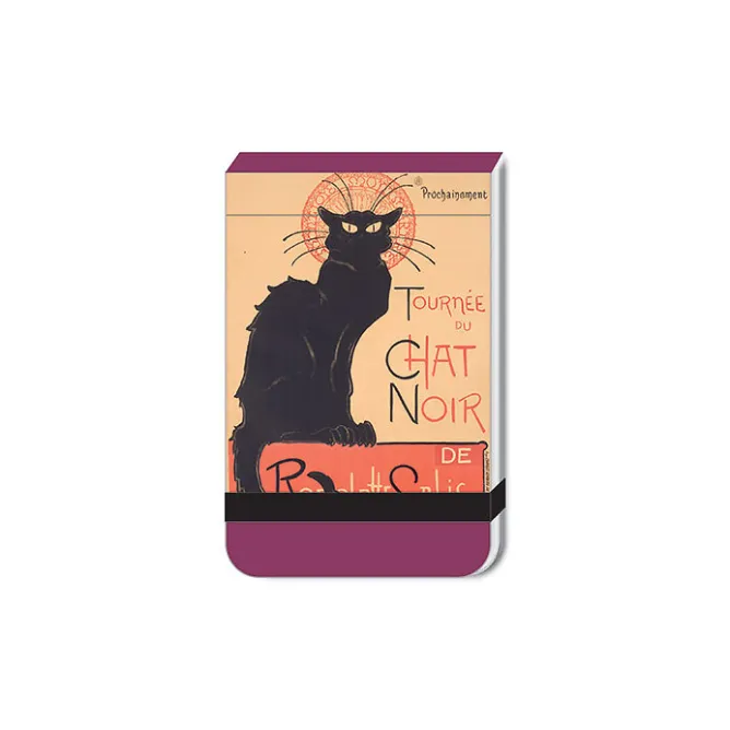 Boutiques de musées Calepin à élastique Théophile Alexandre Steinlen - Tournée du Chat noir de Rodolphe Salis, 1896 Discount