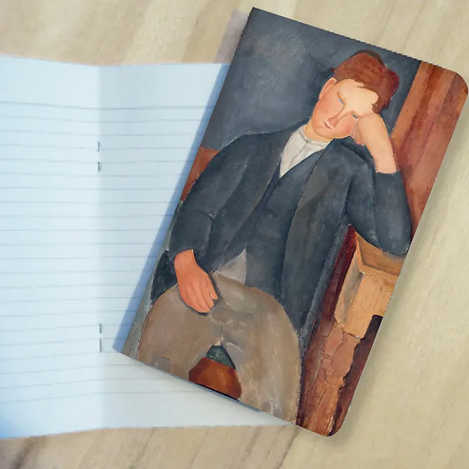 Boutiques de musées Carnet Amedeo Modigliani - Le jeune apprenti, 1917-1919 Clearance