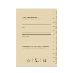 Boutiques de musées Carnet A6 Papier Tigre - Manet balcon Clearance