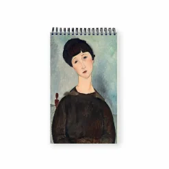 Cahiers Et Carnets<Boutiques de musées Carnet de croquis 30 feuilles Amedeo Modigliani - La chevelure noire, dit aussi Jeune fille brune assise, 1918