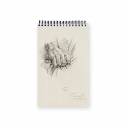 Cahiers Et Carnets<Boutiques de musées Carnet de croquis 30 feuilles Louis Janmot - Étude de main serrant un drapé, 1869