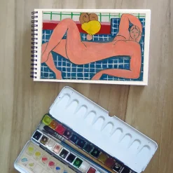 Cahiers Et Carnets<Boutiques de musées Carnet de croquis Henri Matisse - Grand nu couché (Nu rose), 1935