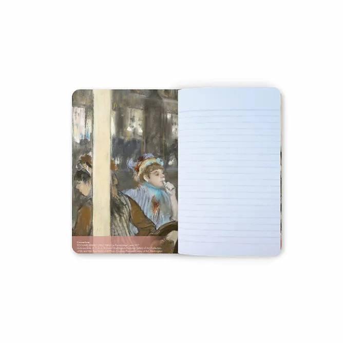 Boutiques de musées Carnet Édouard Manet / Edgar Degas - La Prune, vers 1877 / Femmes devant un café, le soir, vers 1877 Online