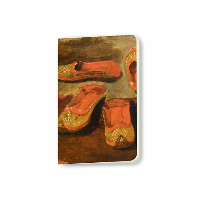 Boutiques de musées Carnet Eugène Delacroix - Étude de babouches, 1823-1824 Discount