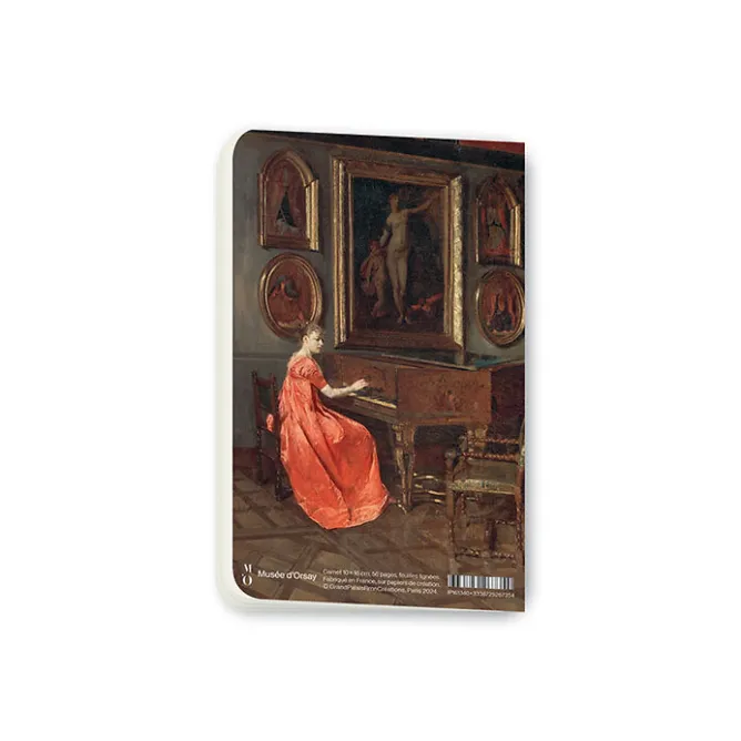 Cahiers Et Carnets<Boutiques de musées Carnet Harriet Backer - Chez moi, 1887 / Andante, 1881