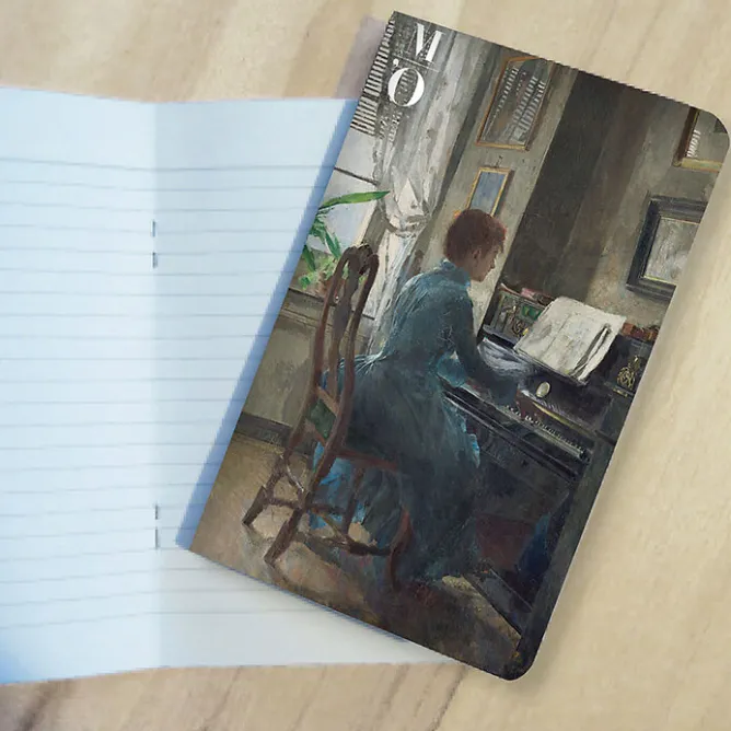 Cahiers Et Carnets<Boutiques de musées Carnet Harriet Backer - Chez moi, 1887 / Andante, 1881