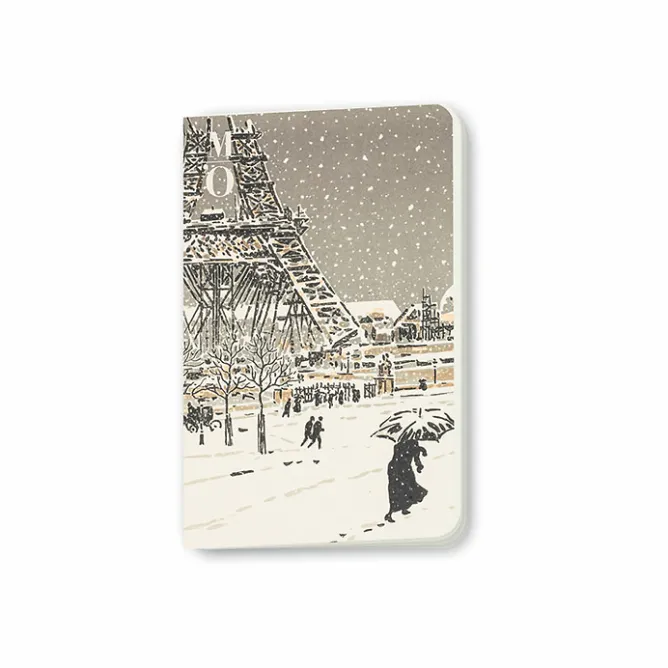 Cahiers Et Carnets<Boutiques de musées Carnet Henri Rivière - La Tour en construction, vue du Trocadéro, extrait de l'album Les Trente-six vues de la Tour Eiffel, entre 1888 et 1902