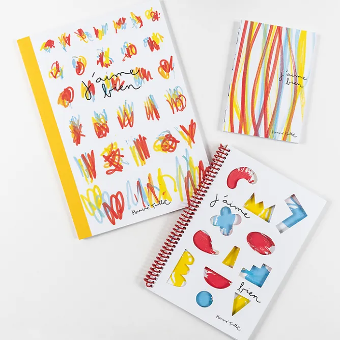 Boutiques de musées Carnet Hervé Tullet - J'aime bien Discount