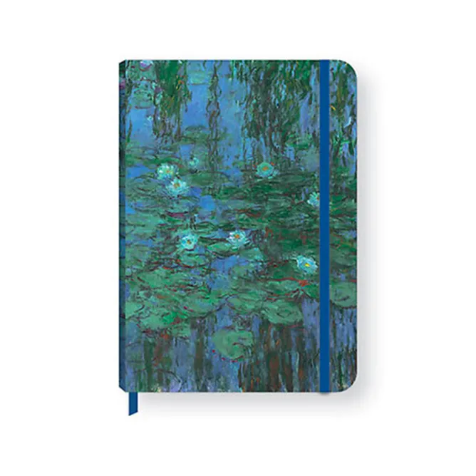 Cahiers Et Carnets<Boutiques de musées Carnet à élastique Claude Monet - Nymphéas bleus, entre 1916 et 1919