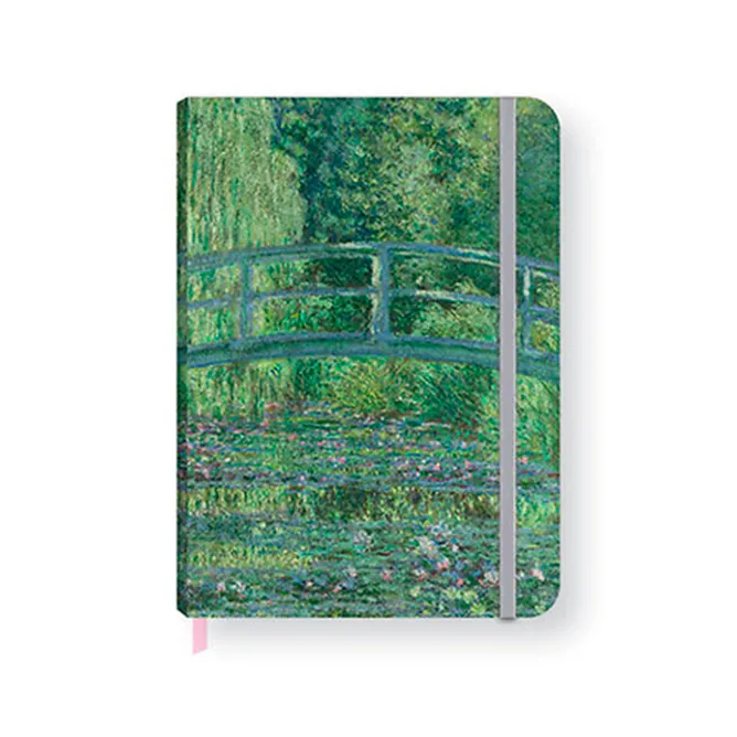 Cahiers Et Carnets<Boutiques de musées Carnet à élastique Claude Monet - Le bassin aux nymphéas, harmonie verte, 1899