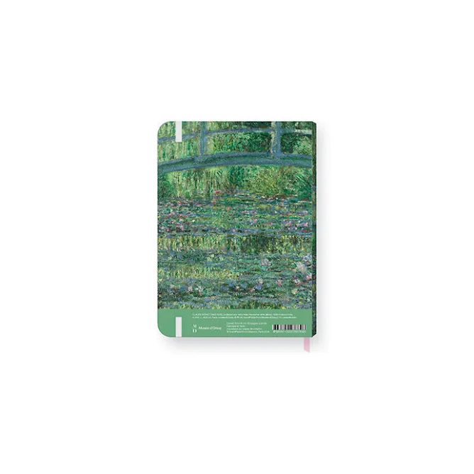 Cahiers Et Carnets<Boutiques de musées Carnet à élastique Claude Monet - Le bassin aux nymphéas, harmonie verte, 1899