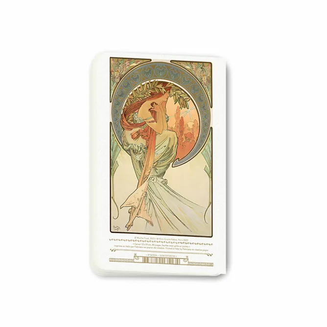 Cahiers Et Carnets<Boutiques de musées Carnet long Alphonse Mucha - La peinture / La poésie, 1896