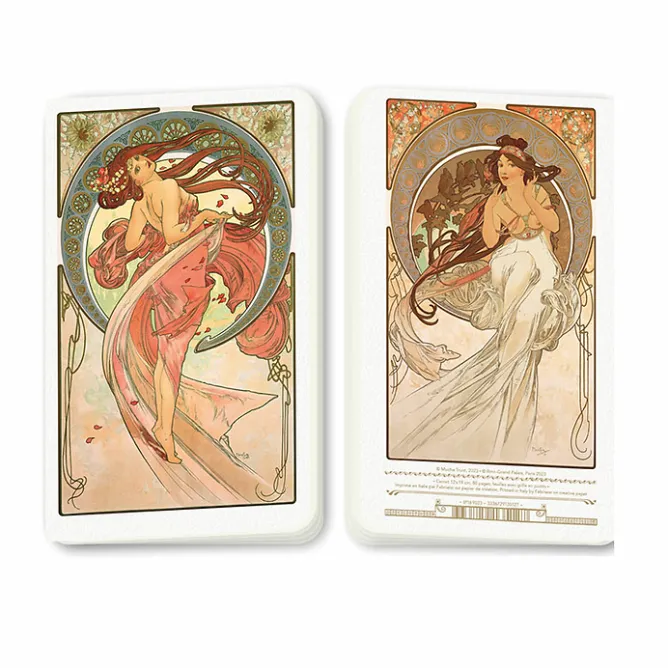 Cahiers Et Carnets<Boutiques de musées Carnet long Alphonse Mucha - La danse / La musique, 1896
