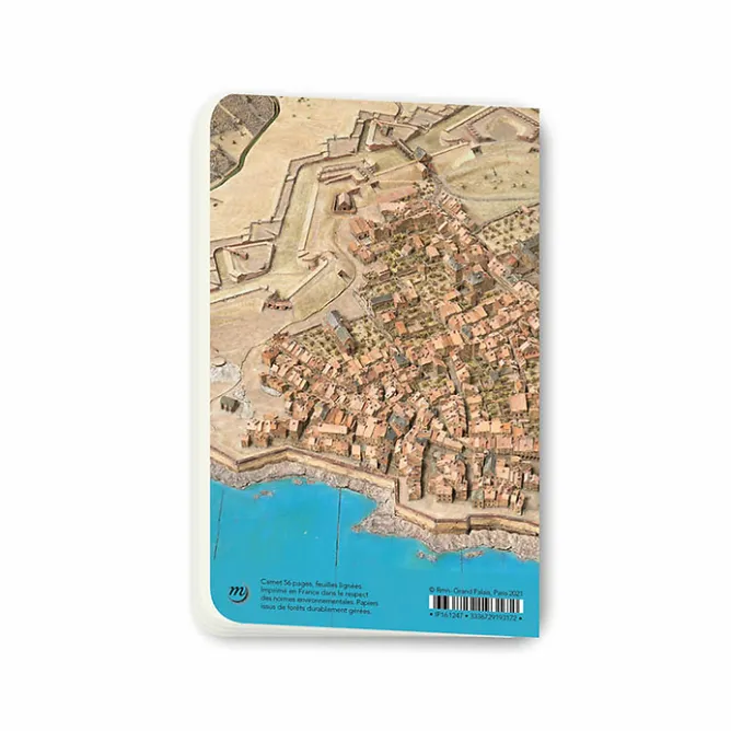 Boutiques de musées Carnet Musée des Plans-reliefs Nicolas de Nézot - Plan-relief d'Antibes Online