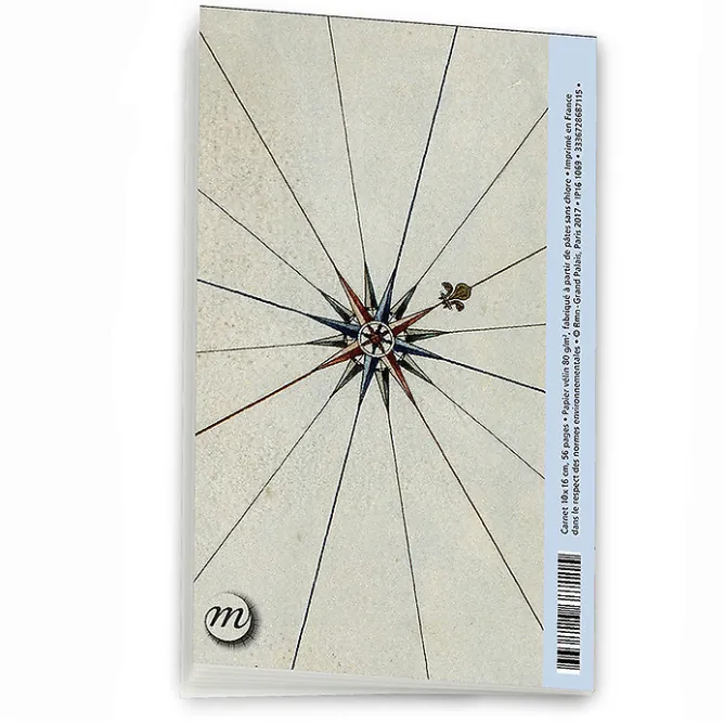 Cahiers Et Carnets<Boutiques de musées Carnet - Plan de l'île d'Aix