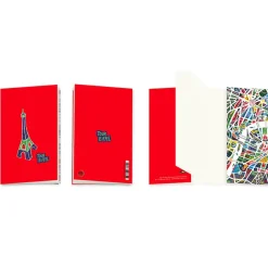 Boutiques de musées Carnet "Plan de Paris" - Tour Eiffel New