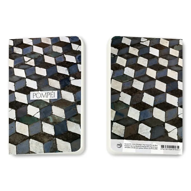 Boutiques de musées Carnet Pompéi - Pavé décoratif de la Maison du Faune