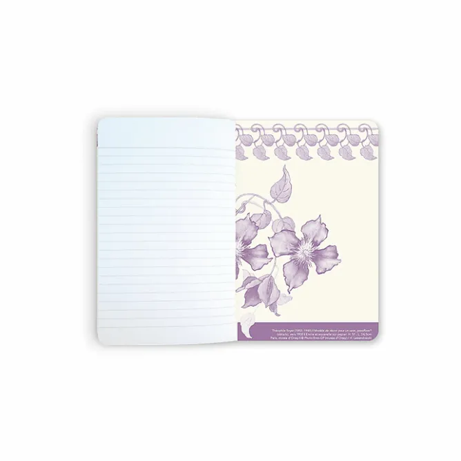 Boutiques de musées Carnet Théophile Soyer - Décor pour un vase New