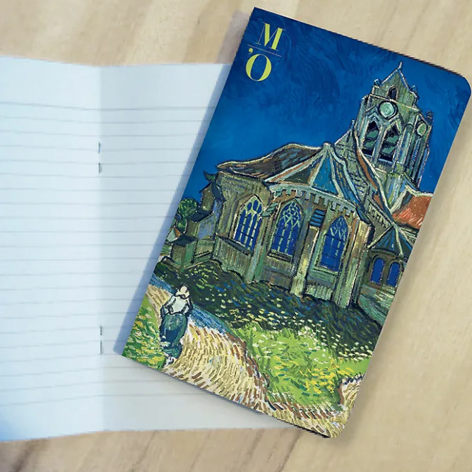 Cahiers Et Carnets<Boutiques de musées Carnet Vincent Van Gogh - L'église d'Auvers-sur-Oise, 1890