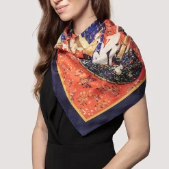Foulards, Étoles, Châles<Boutiques de musées Carré Dame à la licorne
