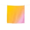 Boutiques de musées Carré de soie Rose/jaune 70x70cm Best