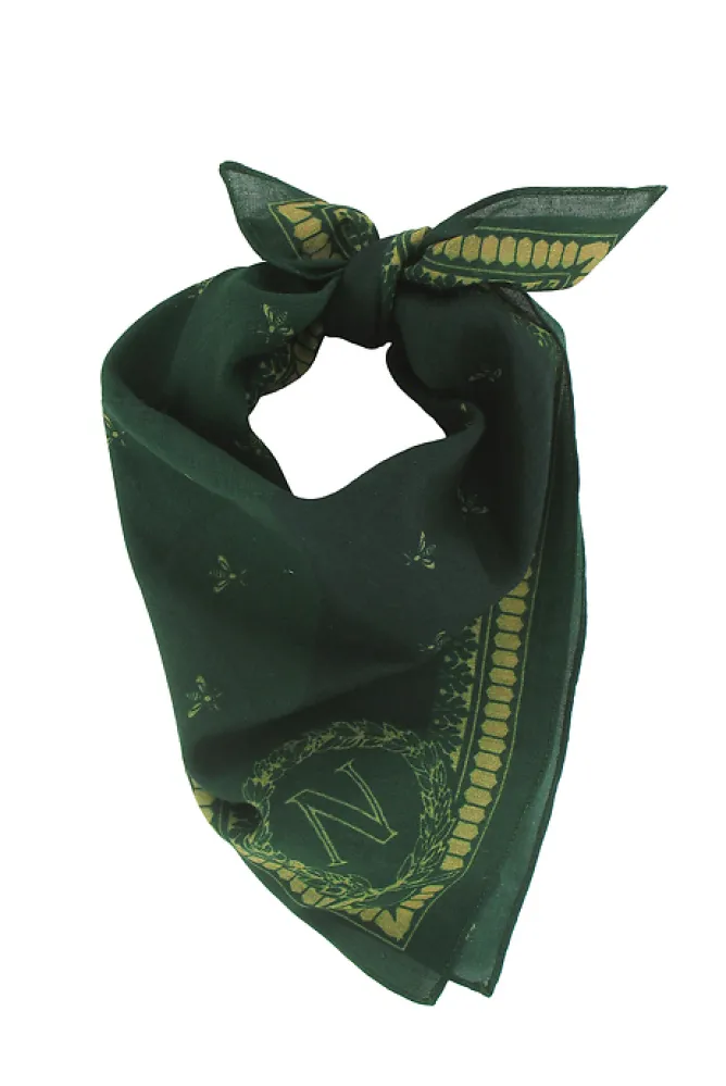 Boutiques de musées Carré Emblèmes Napoléon - Vert Hot