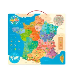 Loisirs Créatifs<Boutiques de musées Carte de France éducative magnétique